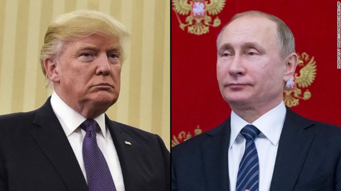 Donald Trump y Vladimir Putin.