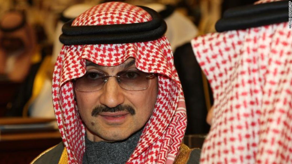 El multimillonario príncipe saudita Alwaleed bin Talal.