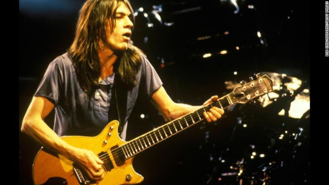 Malcolm Young, de AC/DC.