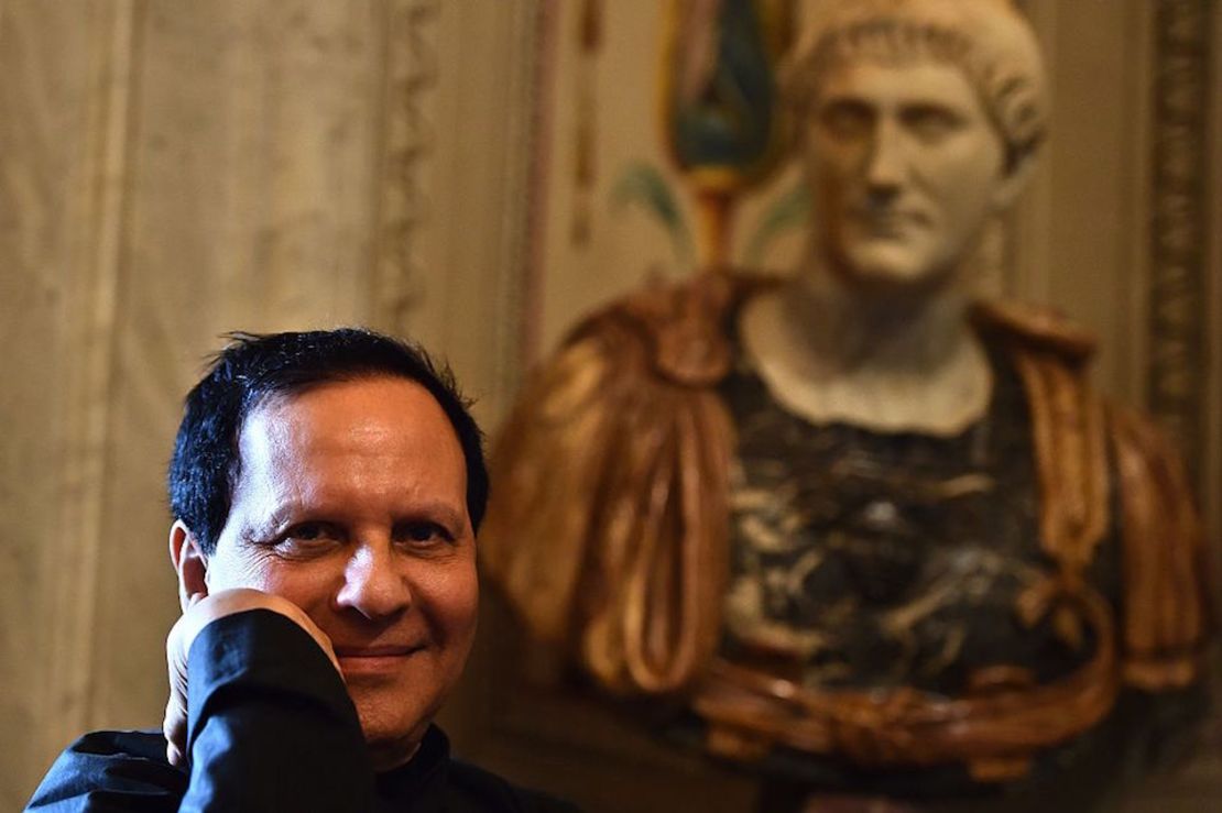 El diseñador de modas Azzedine Alaïa.