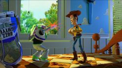 CNNE 468799 - toy story woody buzz lightyear pixar disney