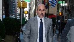 Matt Lauer, periodista despedido de NBC tras una denuncia de conducta sexual inapropiada.