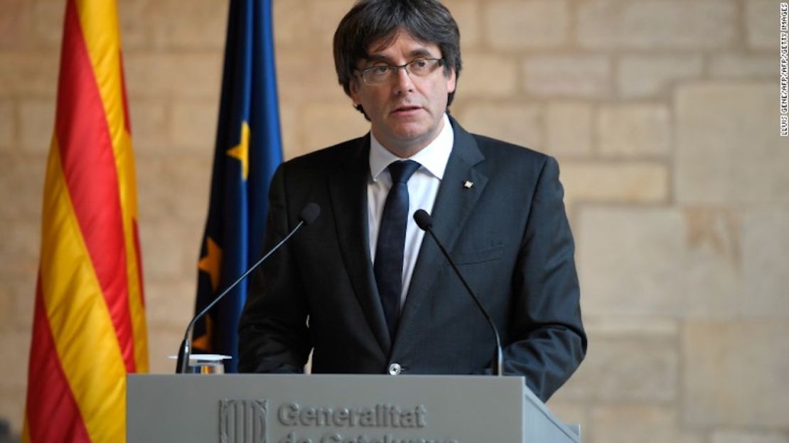 El depuesto presidente de Cataluña Carles Puigdemont huyó a Bélgica tras el fallido referendum de independencia del 1 de octubre.