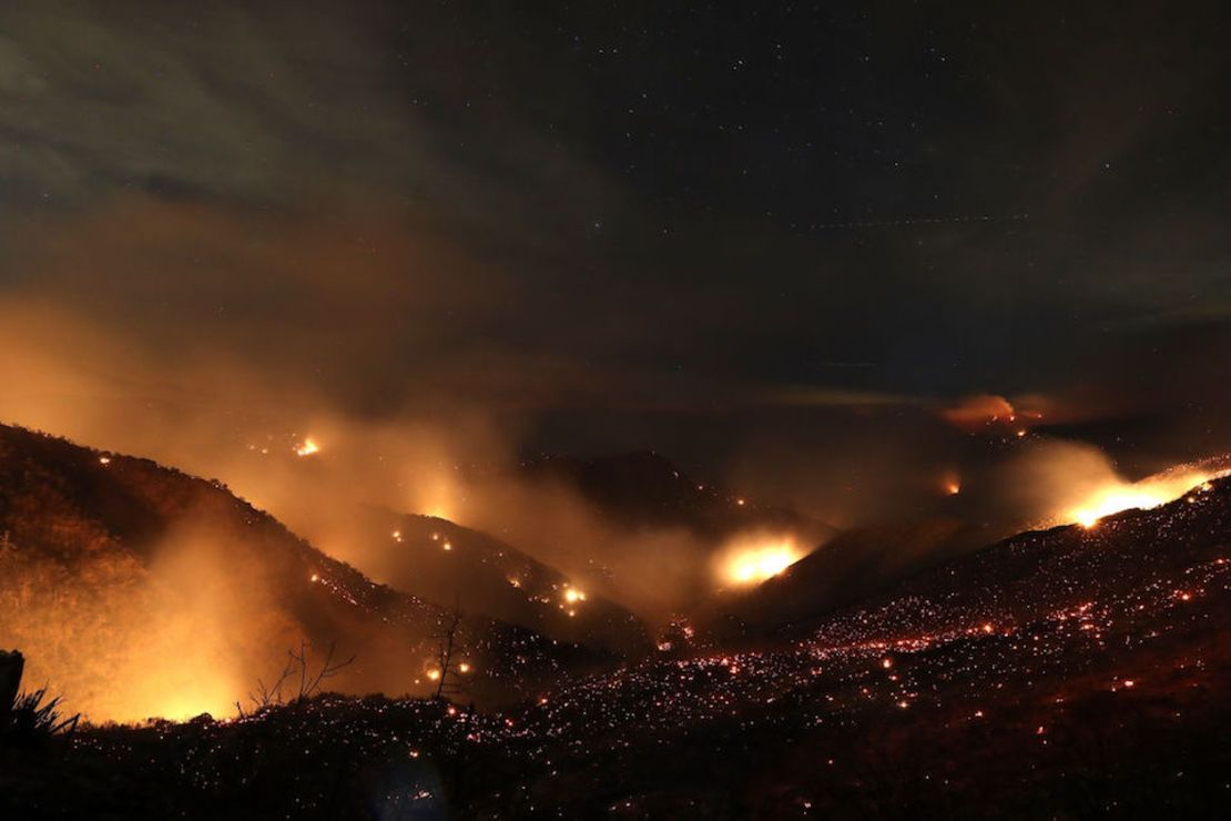 CNNE 475944 - southern california wildfires forces thousands to evacuate