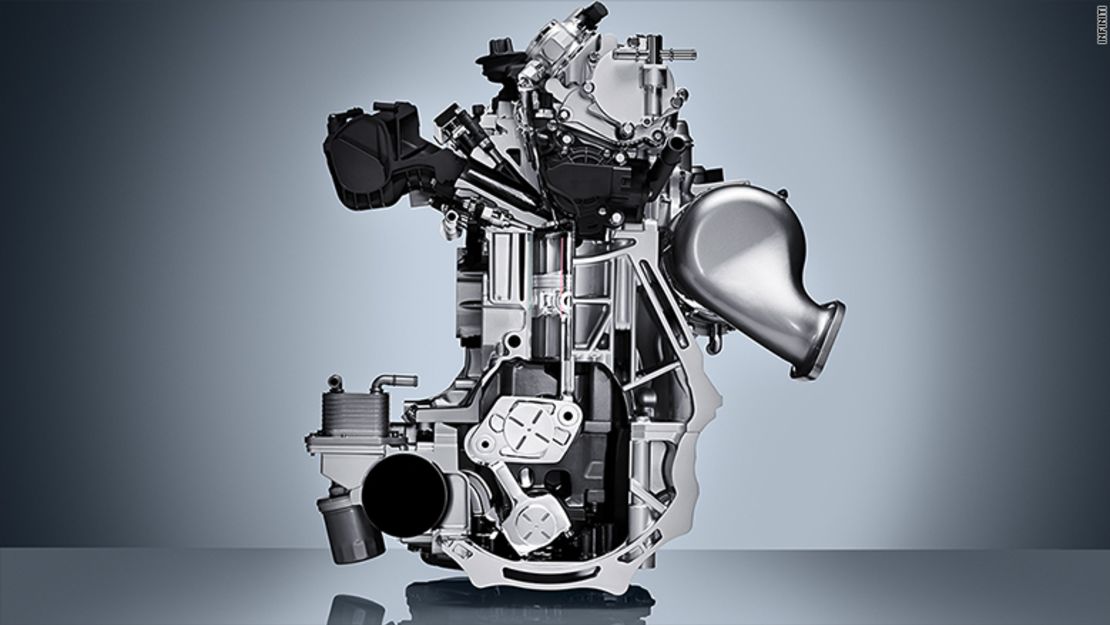 7. Tecnología del motor de gasolina: Los motores de gasolina son mucho más eficientes que nunca. Pero a pesar de que los autos eléctricos parecen casi listos para reemplazar los motores de gasolina, los ingenieros aún encuentran formas de extraer más de la tecnología de hace 150 años. Muchos fabricantes de automóviles han intentado perfeccionar lo que se conoce como compresión de carga homogénea: una forma de hacer que los motores de gasolina se comporten como sus primos eficientes, los motores diesel. Los ingenieros de Mazda han diseñado uno que usa compresión de aire y es un 30% más eficiente. A pesar de que los motores diesel encienden el combustible sin una bujía, el esfuerzo de Mazda (que se lanzará al mercado en 2019) a veces usa uno. Esto se debe a que no siempre es más eficiente usar un encendido por compresión. Mientras tanto, los ingenieros de la división de lujo de Nissan Infiniti han desarrollado un motor con compresión variable dando al pistón, que comprime el aire, un rango variable de movimiento. Cuando se combina con la turbocompresión, que utiliza pequeñas turbinas para forzar la entrada de más aire en el motor, promete un rendimiento súper rápido con una mejor economía de combustible.