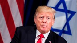 CNNE 476802 - donald trump bandera israel y estados unidos