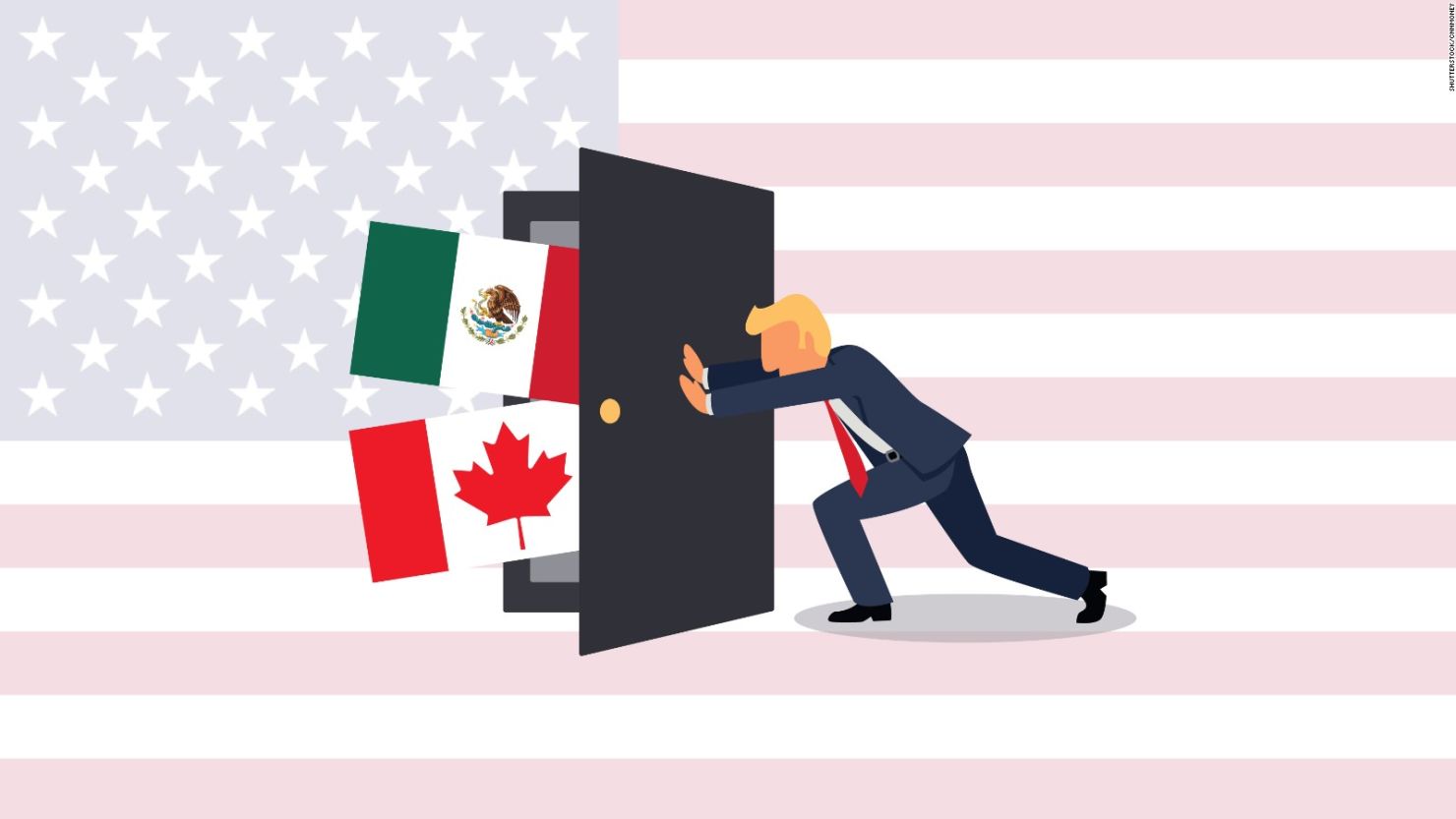 Los aranceles de Trump al acero y aluminio pueden hacer estallar el TLCAN |  CNN