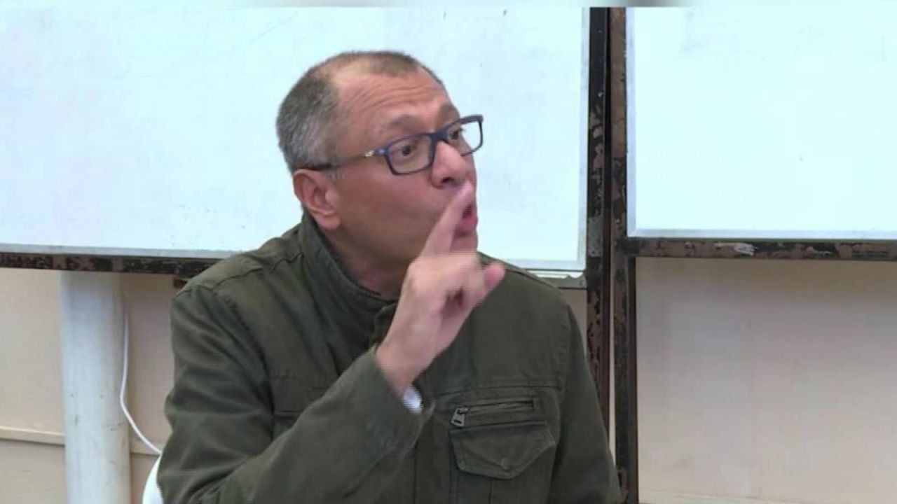 CNNE 478996 - jorge glas exclusiva cnn