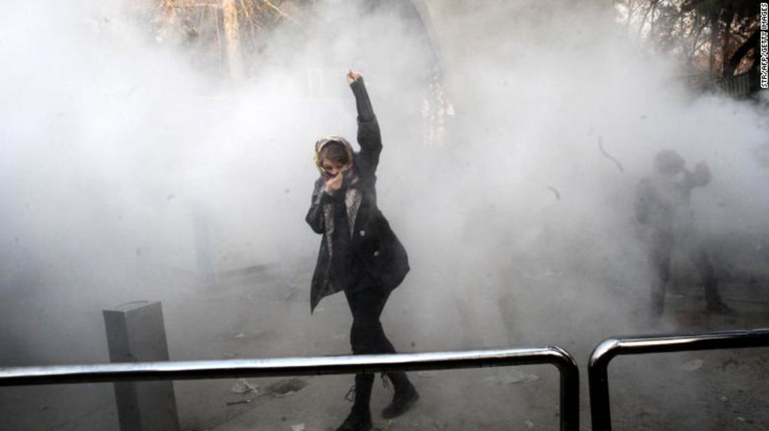 Protestas antigubernamentales en Irán.