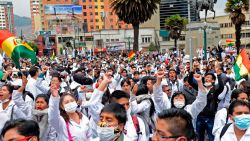 CNNE 482121 - protestas medicos bolivia