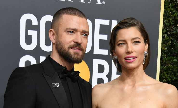 Justin Timberlake y Jessica Biel.