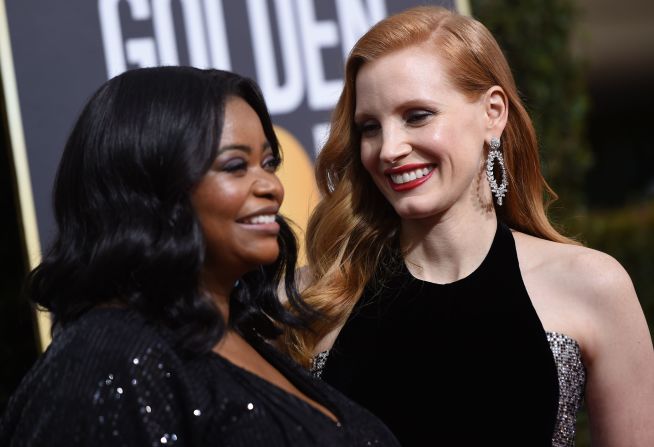 Jessica Chastain y Octavia Spencer.