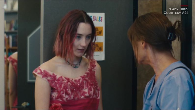 Mejor actriz - musical o comedia: Saoirse Ronan, "Lady Bird"