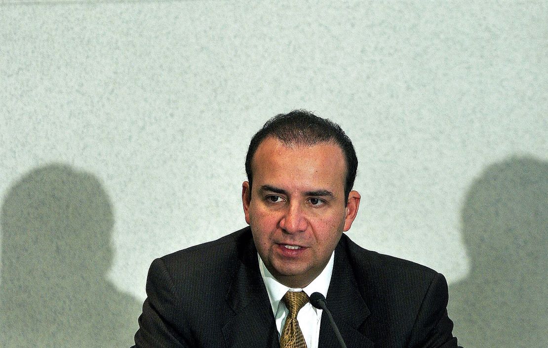 Alfonso Navarrete, actual secretario de Gobierno de México, en un afoto de archivo de 2005.