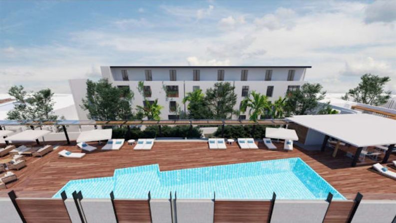 Hotel Casino — Esta propiedad de Leading Hotels of the World trajo un diseño moderno y una piscina en la azotea a la próspera escena hotelera de Puebla en 2017.