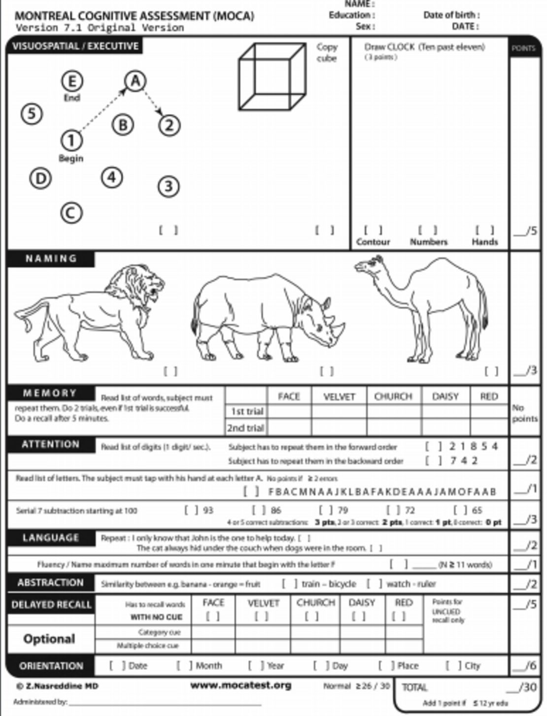 CNNE 485257 - prueba cognitiva trump moca