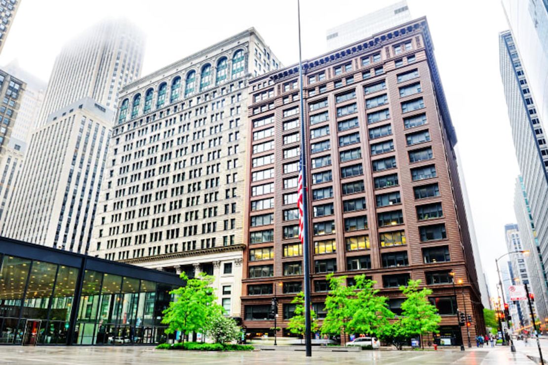 El edificio Marquette, Chicago (construido in 1895).