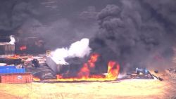 CNNE 486979 - incendio planta gas natural oklahoma