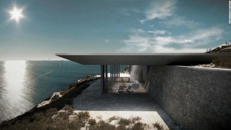 Casa Mirage, Grecia — Los futuros residentes de esta casa diseñada por Kois Associated Architects serán lo suficientemente suertudos para disfrutar de las vistas del mar Egeo.