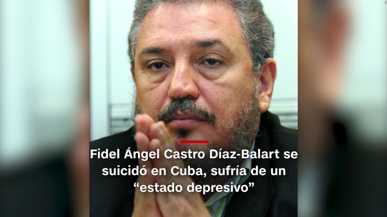 CNNE 489411 - suicidio fidel castro diaz balart