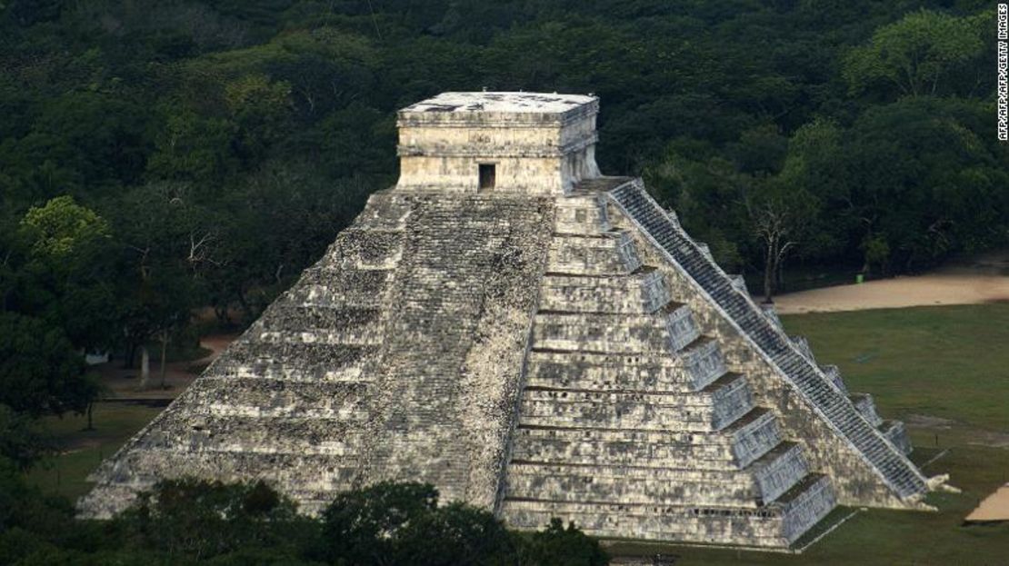 Templo El Castillo en Chichen Itzá.