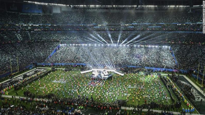 Este año, el Super Bowl se llevó a cabo en el Estadio US Bank, en Minneapolis.