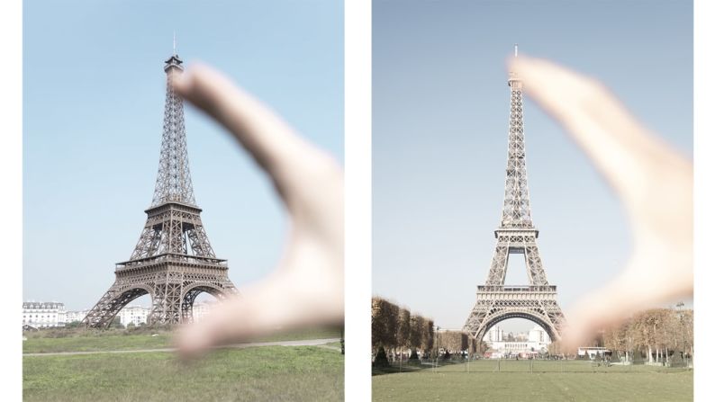 El poder de París: según descubrió Prost, a los ciudadanos de Tianducheng les gustaba la Torre Eiffel, pero, en general, los elementos parisinos de la ciudad no afectaron su vida cotidiana. En la imagen: a la izquierda laTorre Eiffel de Tianducheng y a la derecha la Torre Eiffel en París.