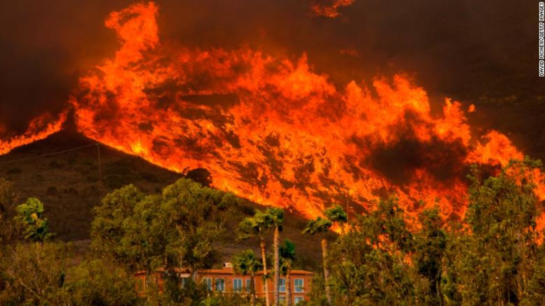 Los incendios forestales devastaron partes de California en 2018.