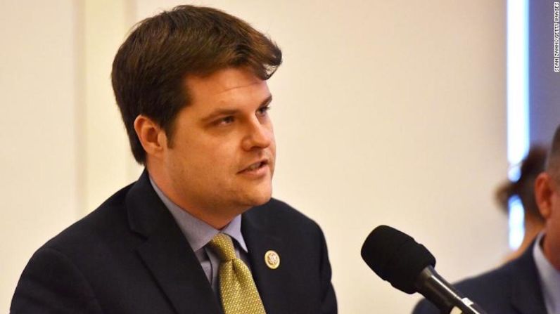 Representante Matt Gaetz — 1.000 dólares.