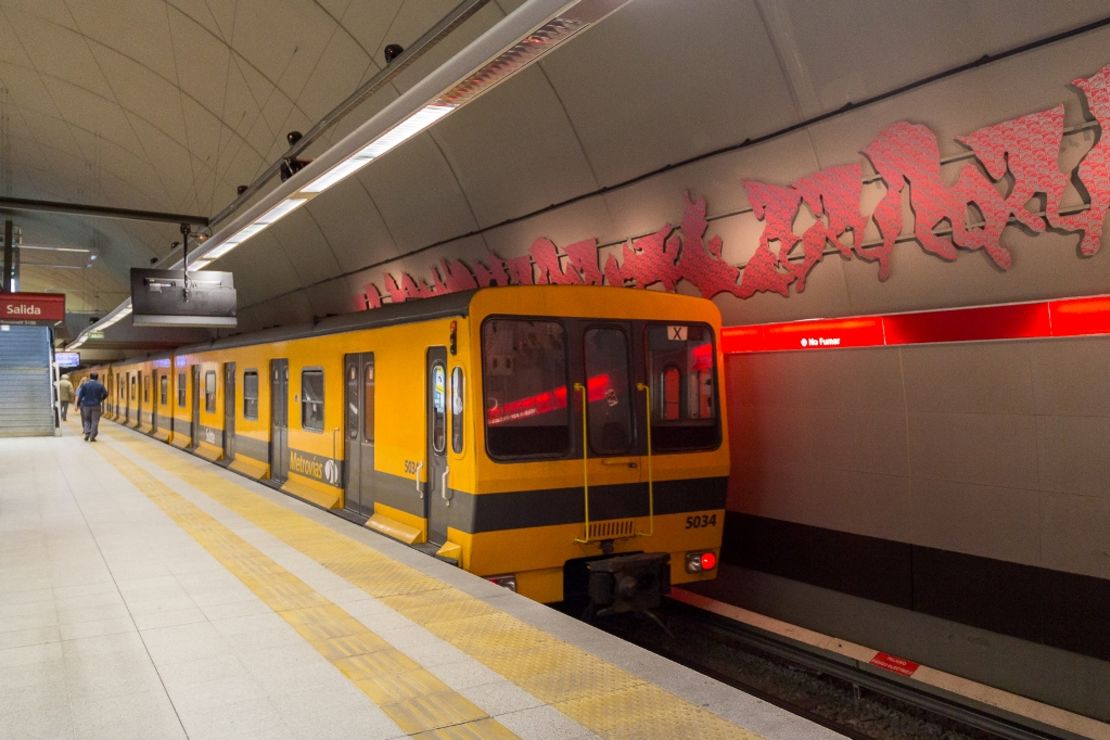 Vagones del Subte de Buenos Aires, Argentina.