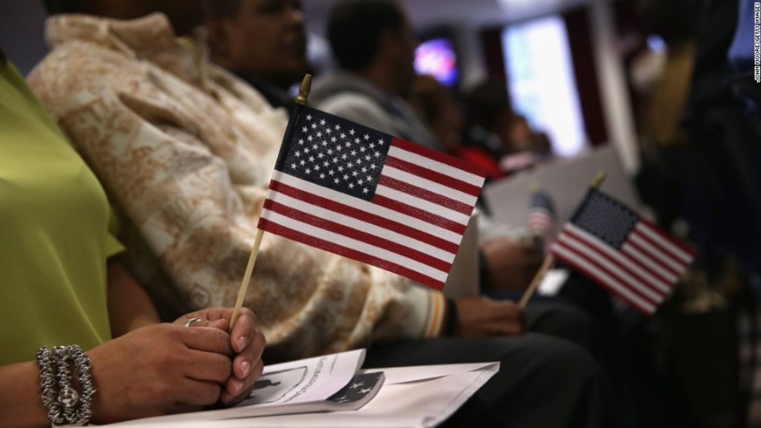 Banderas de Estados unidos en Nueva York