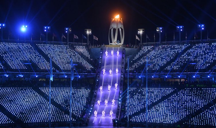 Así comenzó la ceremonia de clausura. David Ramos/Getty Images