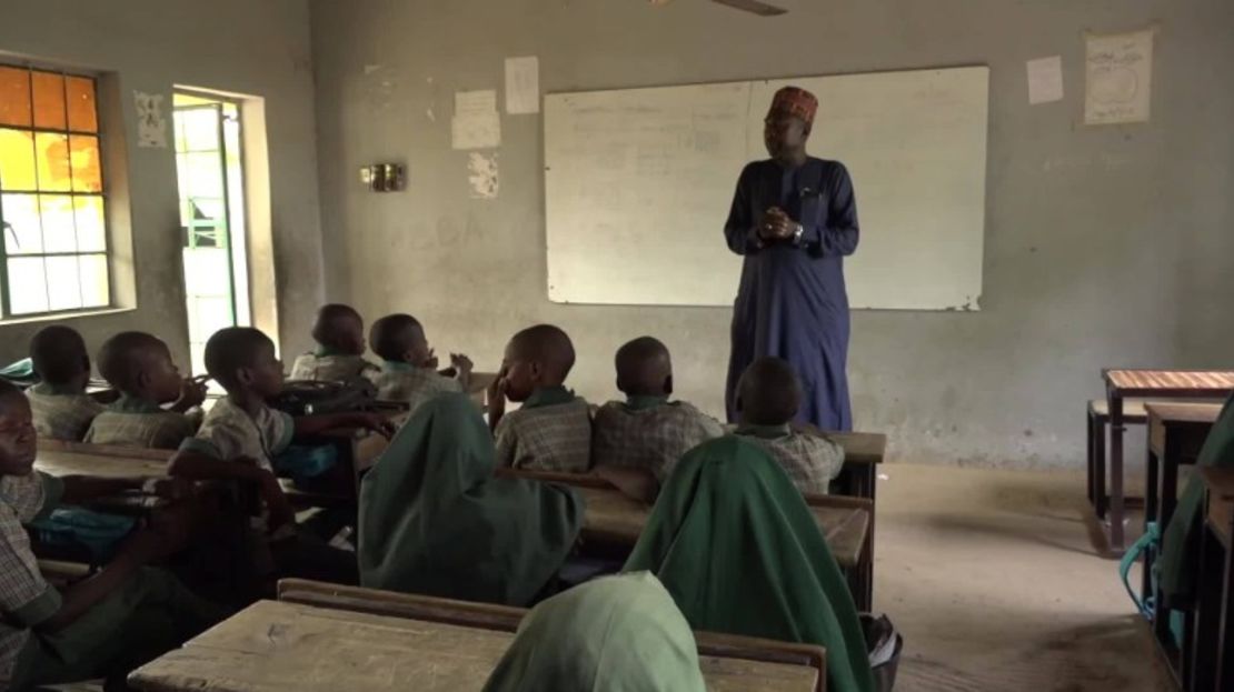 Una escuela en Nigeria.