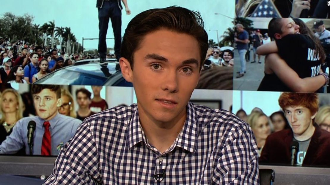 David Hogg, sobreviviente del tiroteo en la escuela secundaria de Parkland, Florida