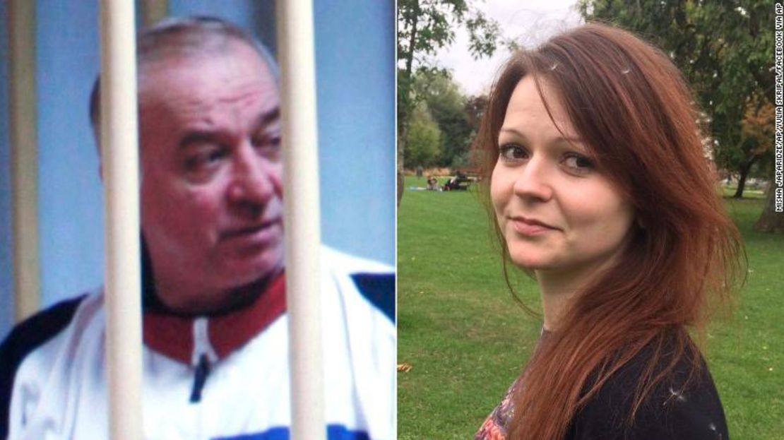 Se cree que Yulia, a la derecha, es uno de los pocos miembros de la familia inmediata de Sergei Skripal que siguen vivos.