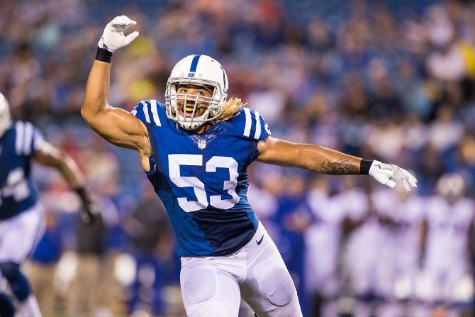 Edwin Jackson: el jugador de los Colts de Indianápolis perdió la vida en un accidente tránsito el pasado 4 de febrero, justo el día en que se celebraba el Super Bowl. Tenía 26 años.