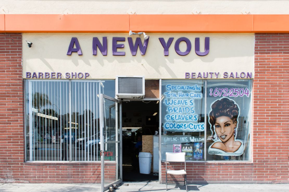 La barbería A New You, en Inglewood, California, fue parte de un estudio médico del Cedars-Sinai Medical Center para reducir la presión arterial en hombres de raza negra.