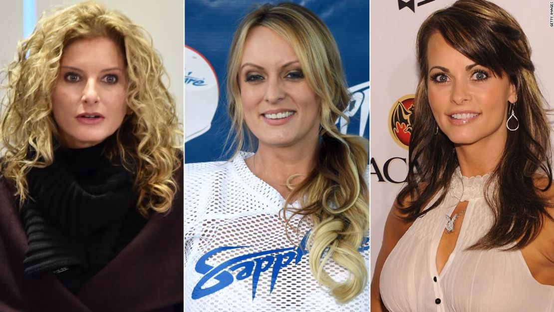 Summer Zervos, exconcursante de The Apprentice; Stormy Daniels, estrella de películas para adultos, y Karen McDougal, exmodelo Playboy, denunciaron a Donald Trump por acoso sexual.