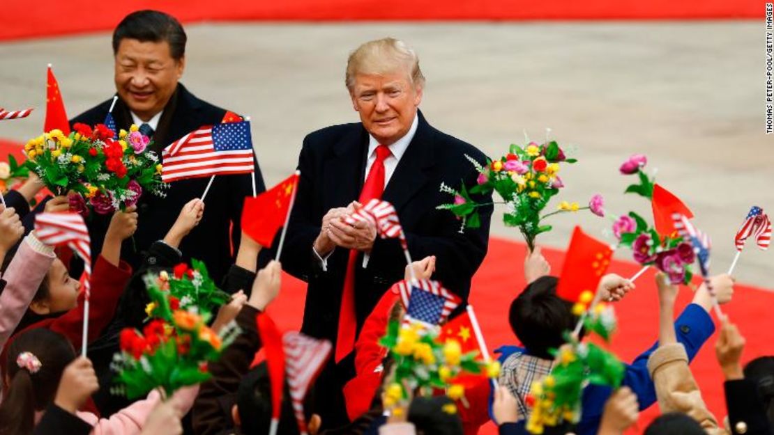 Donald Trump y Xi Jinping, mandatarios de Estados Unidos y China, respectivamente.