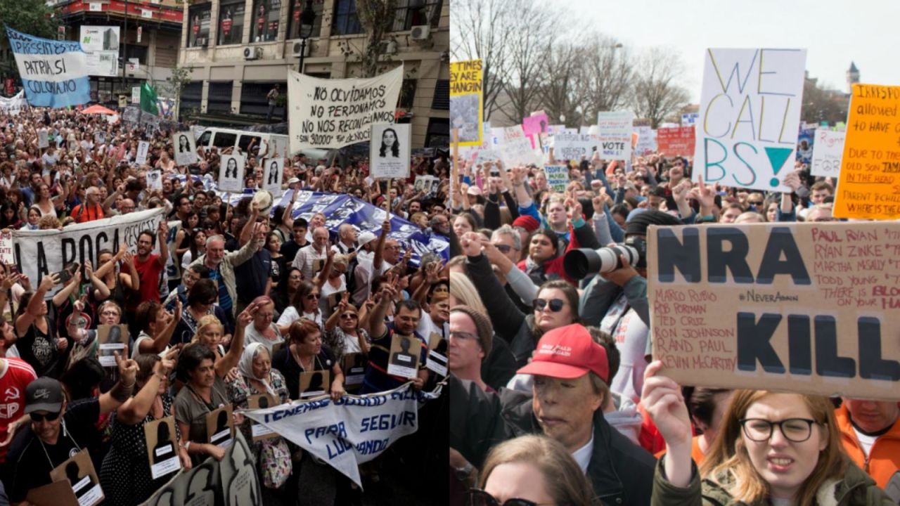 CNNE 509525 - marchas buenos aires washington