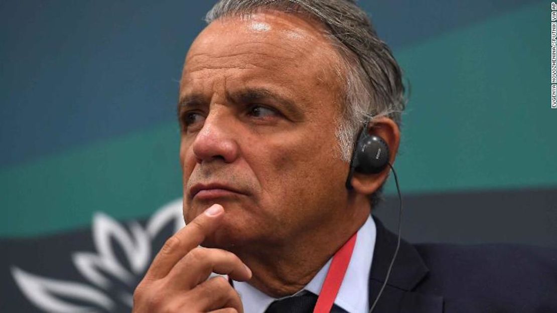 Luiz Loures durante un panel en Vladivostok en 2017.