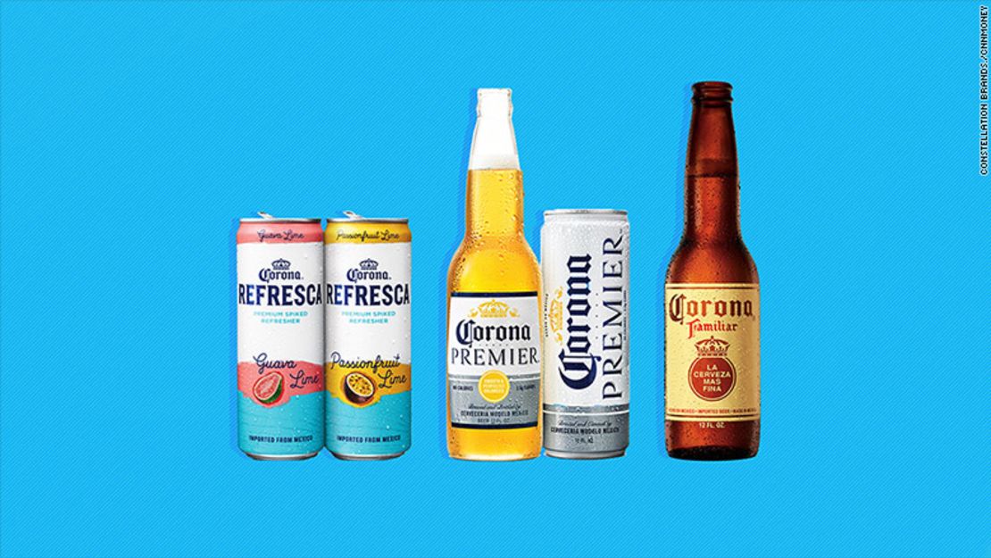 Corona y sus nuevos productos para Estados Unidos.