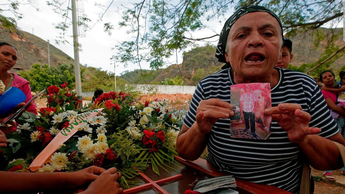 Familiares de los reos en Venezuela.