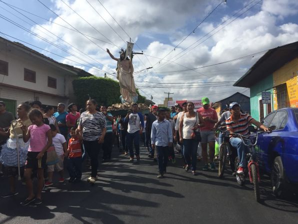 Además de la Procesión del Encuentro, otras festividades en Nicaragua por la Semana Santa son la Procesión de la Burrita, La Judea y Los Bautizos, entre otras.