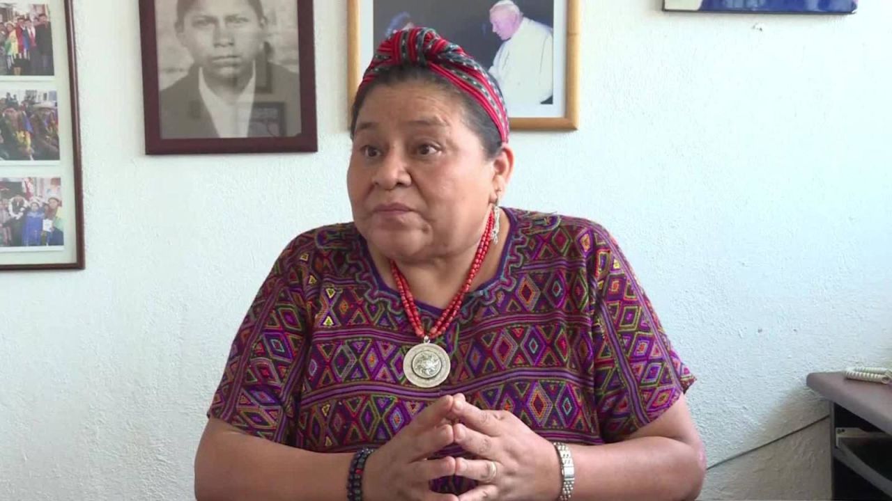 CNNE 511616 - la opinion de rigoberta menchu sobre los homenajes a rios montt