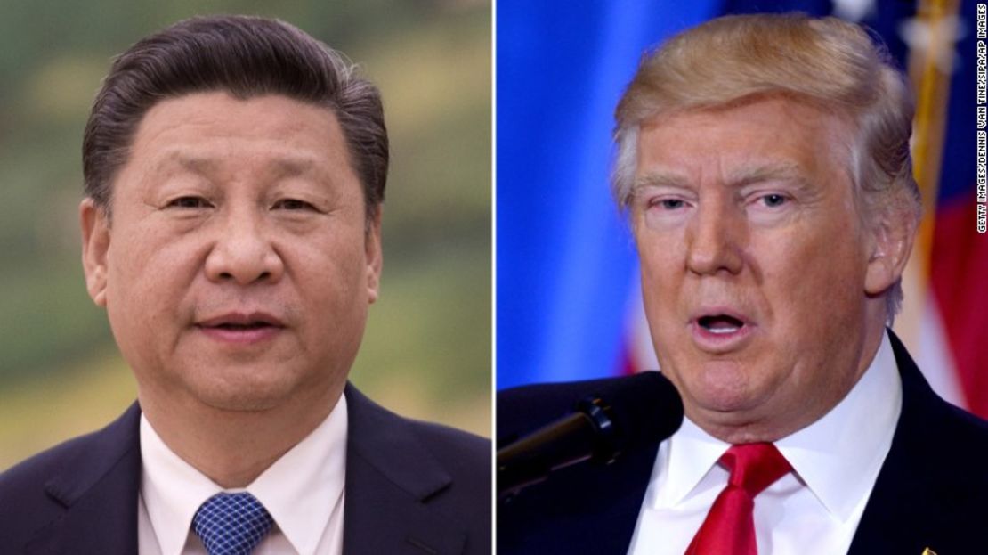 Xi Jinping y Donald Trump, en fotos de archivo.