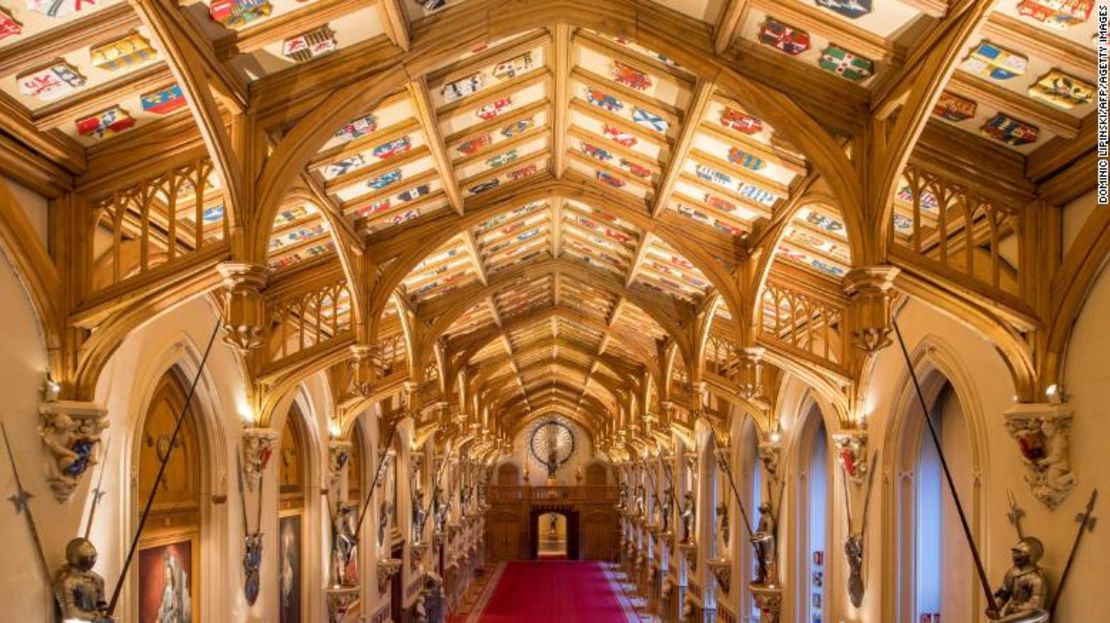 La entrada de San Jorge en el Castillo de Windsor será la sede de una de las dos recepciones posteriores a la boda del príncipe Harry y Meghan Markle el 19 de mayo.