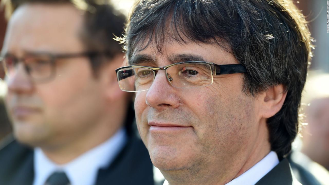 CNNE 512328 - carles puigdemont sale de prision en alemania