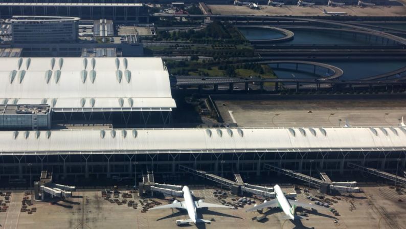 9. Aeropuerto Internacional Shanghái Pudong (China): 70 millones de pasajeros