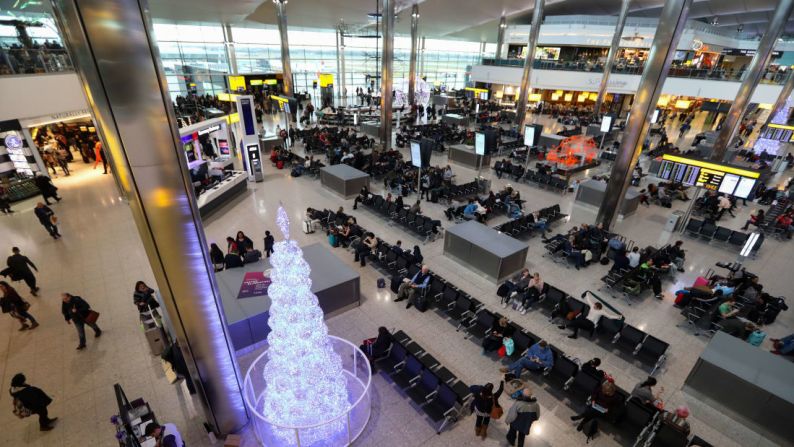 7. Aeropuerto London Heathrow (Gran Bretaña): 78 millones de pasajeros